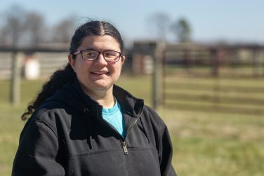 Sarah Lira is a first-year veterinary student from Pueblo, Colorado.